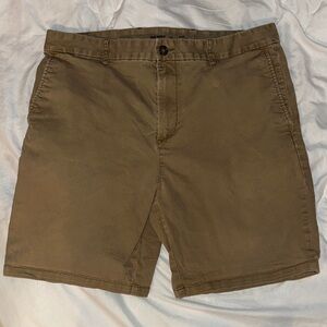 Old Navy Men's Brown Flat Front Shorts